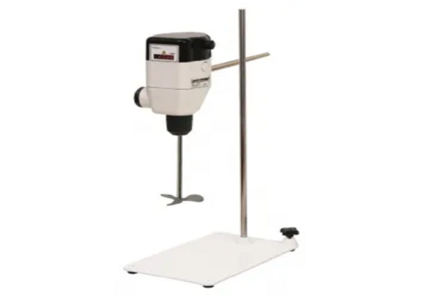 Agitador Mecânico para soluções aquosas com capacidade até 20 L de líquidos, rotação controlável 170 a 2000 r/min com hélice e suporte. modelo 715W