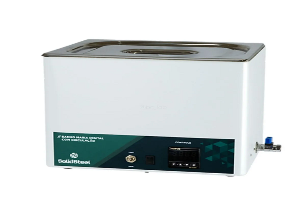 Banho Maria Digital Com Circulação 10L 15x24x30 (Interno) 1000W