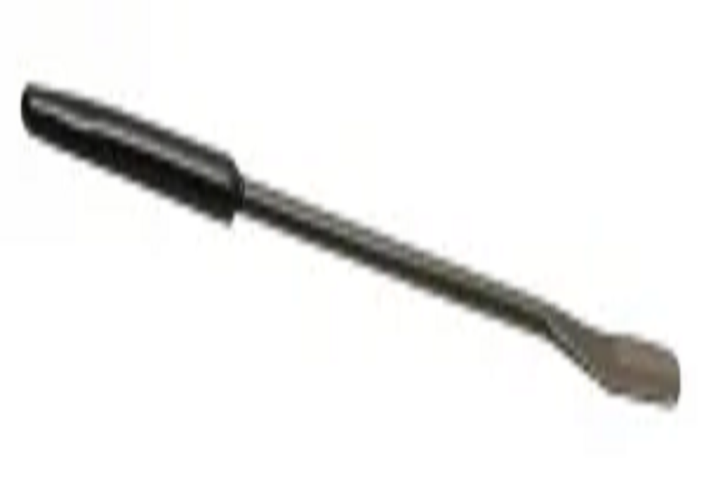 Mini espatula - concha revestida em halar - 3,5x12 mm