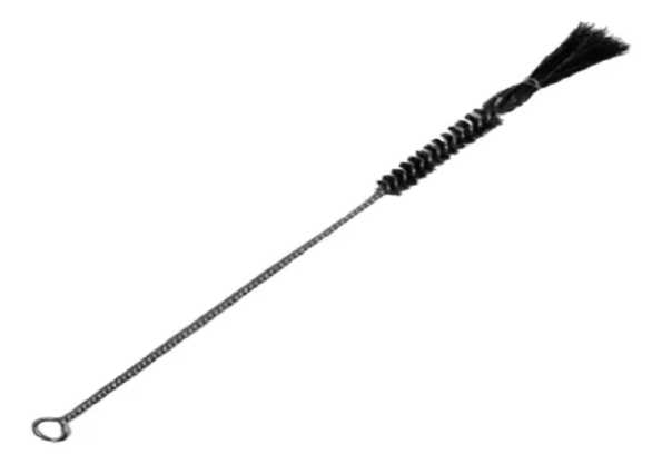 Escova Para Lavagem, 10 mm De Diâmetro, Escova 80 mm, Pincel Ponta Virada, Total De 250 mm (Ref 200)