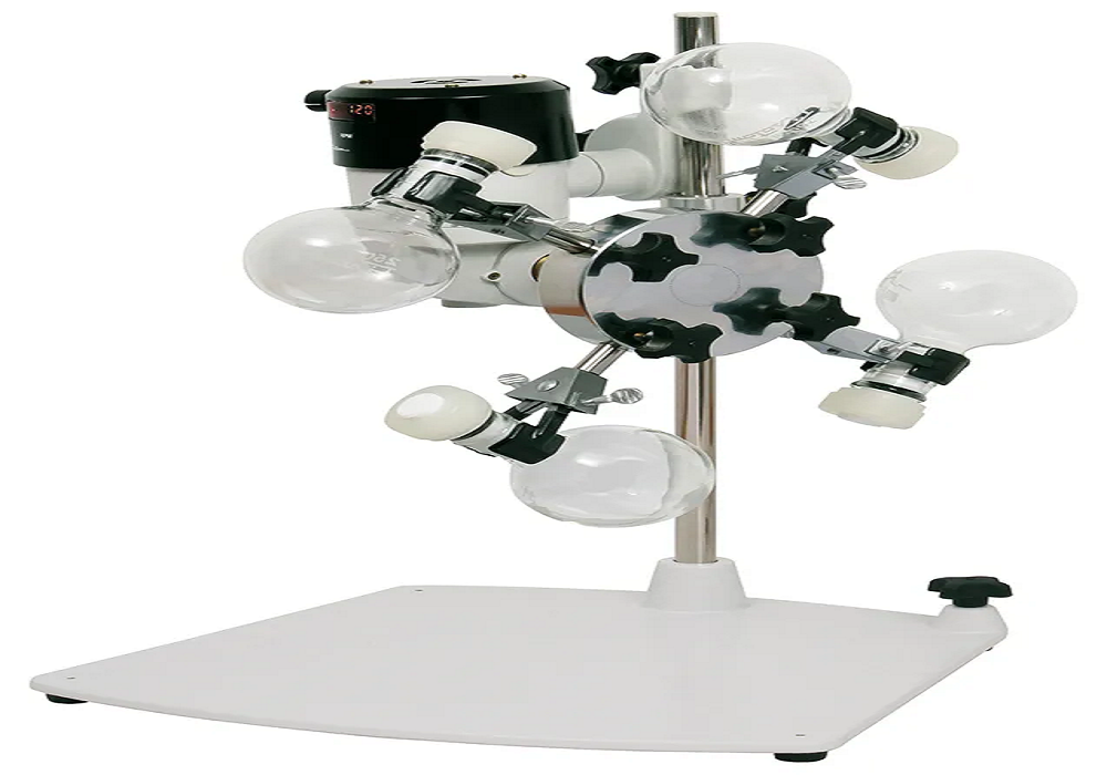 Agitador orbital vertical modelo 780-bivolt, com controle de rotação de 5 a 210 r/min