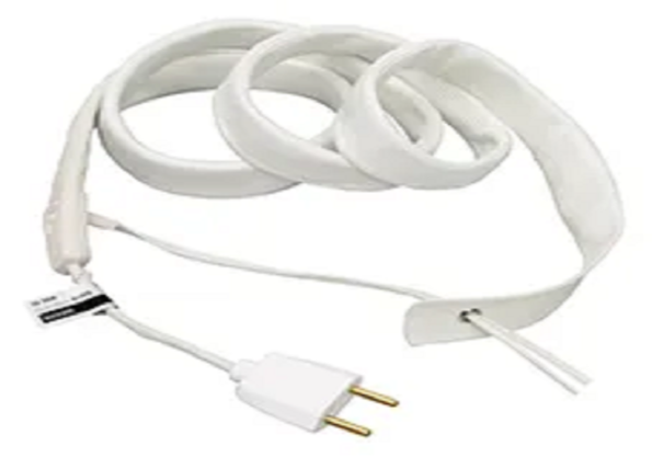 Fita de aquecimento até 300°, para tubos metálicos ou de vidro modelo 7 redonda 5cm x 60cm