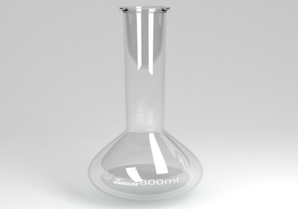 Frasco Kjeldahl com Borda cap.800ml