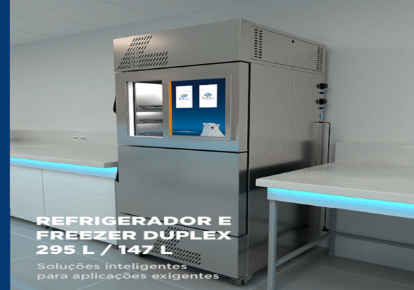 REFRIGERADOR E FREEZER DUPLEX 295 L / 147 L
